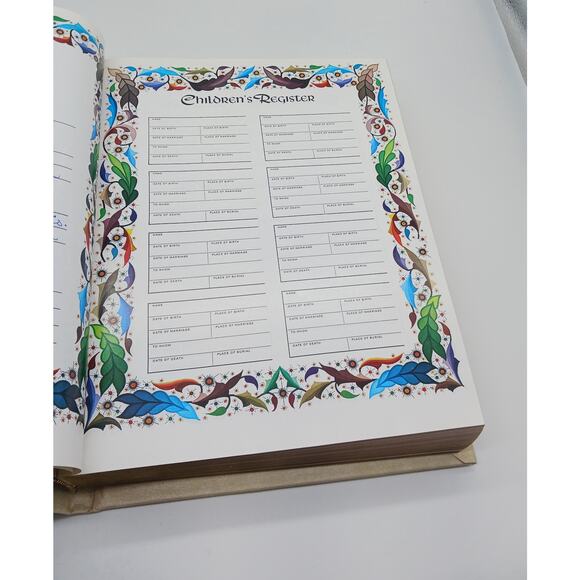 Heirloom Family Holy Bible King James Version Red Letter Edition Vtg Dictionary - Picture 8 of 16